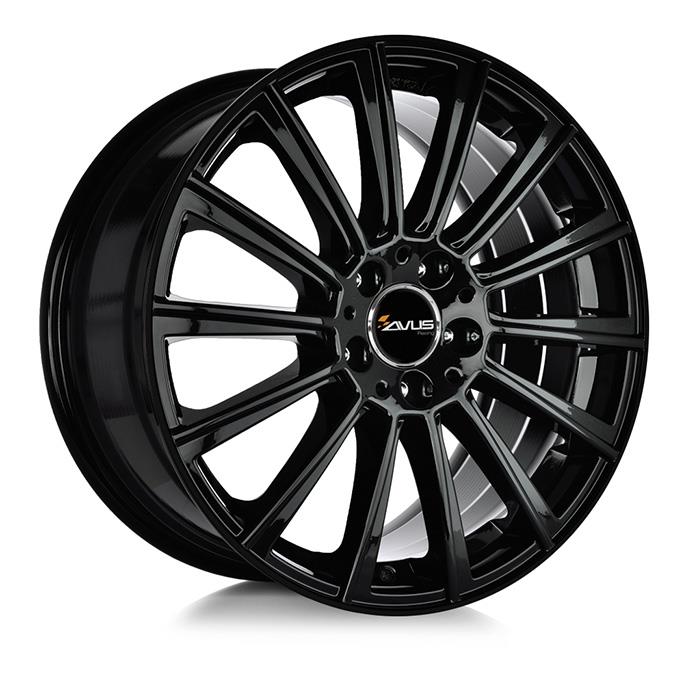 AVUS AC-M07 BLACK 8.5x19 5/112 ET35 CB66.6