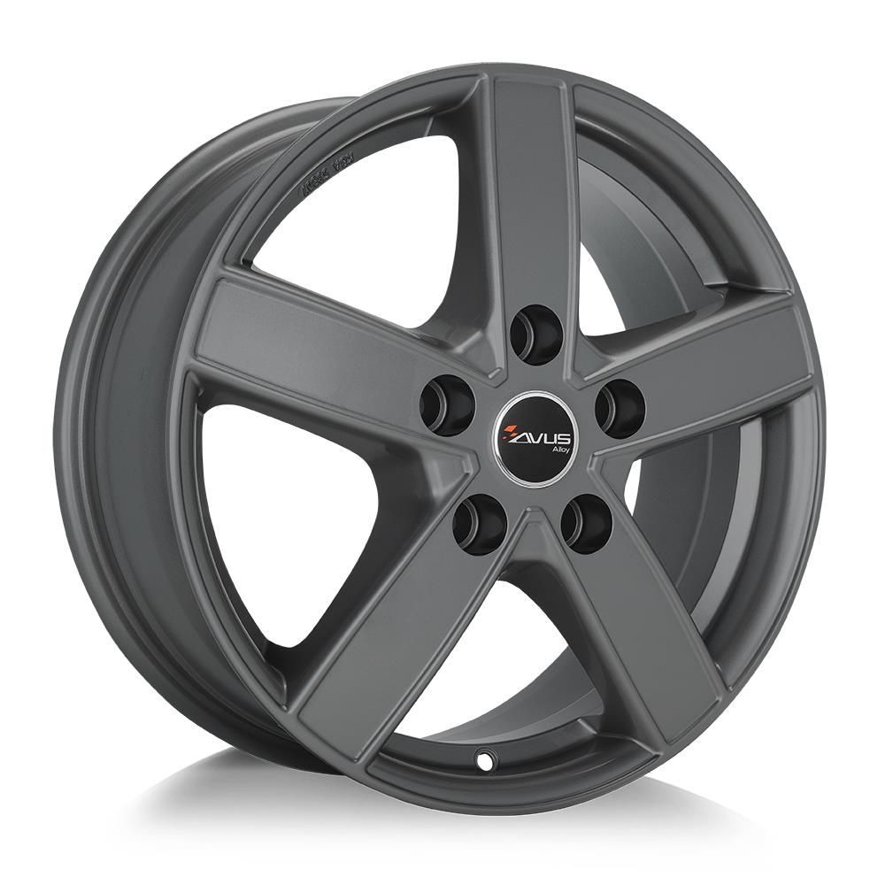 AVUS AC-V51 MATT ANTHRACITE 7x17 5/160 ET55 CB65.1