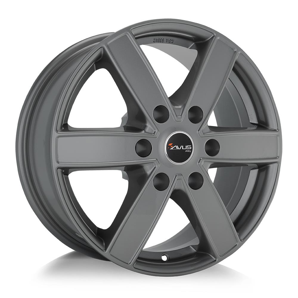 AVUS AC-V61 MATT ANTHRACITE 6.5x16 6/130 ET54 CB84.1