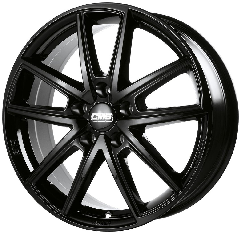 CMS C30 COMPLETE BLACK GLOSS 6.5x16 5/114.3 ET40 CB66.1