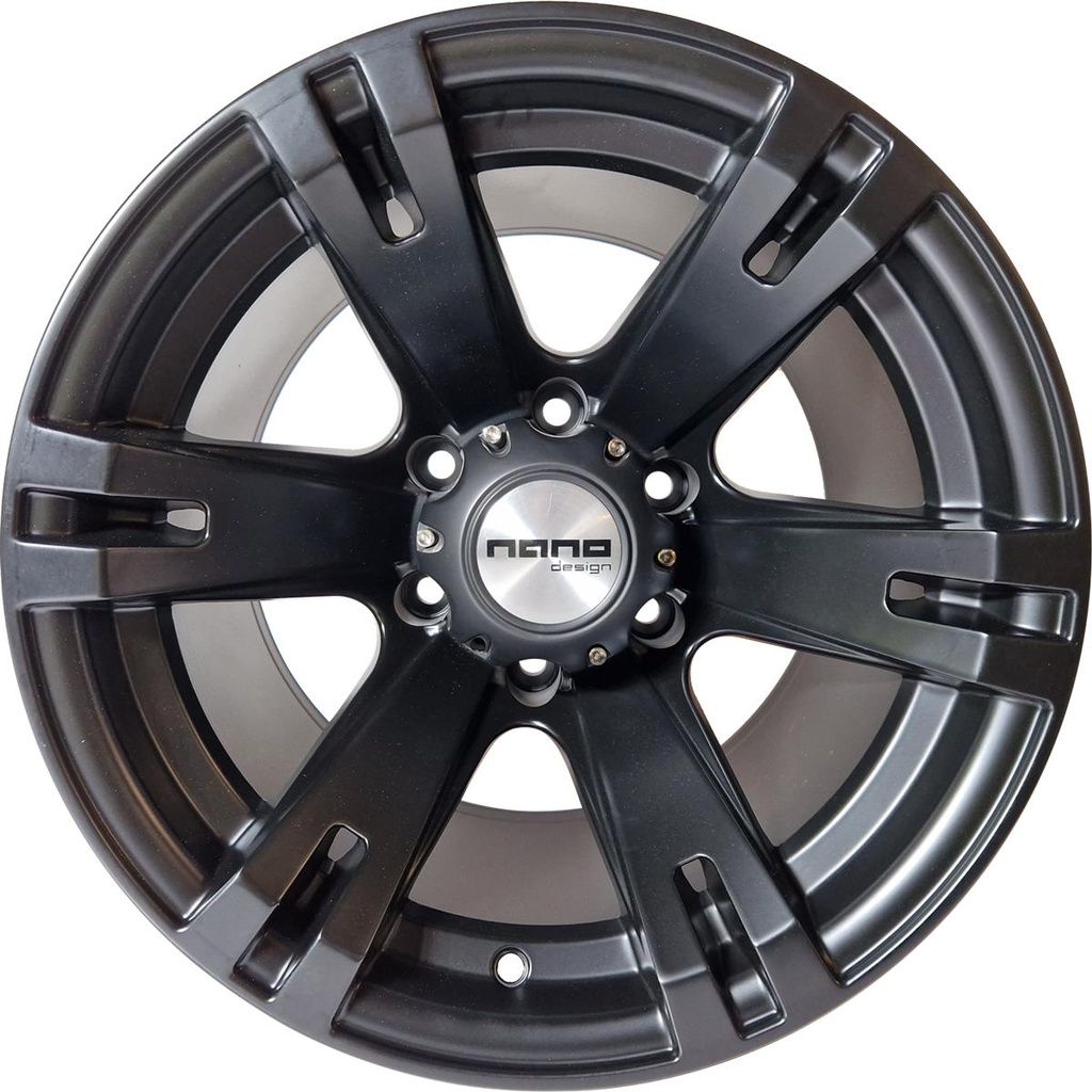 NANO BK311 FULL MATT BLACK 10x15 6/139.7 ET-44 CB110