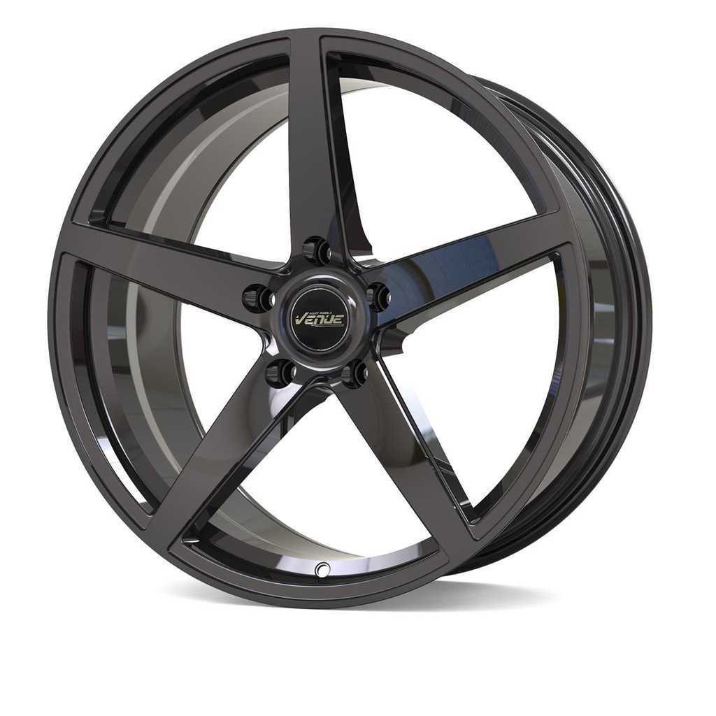 VENUE EVO5 GLOSS BLACK 8.5x18 5/112 ET35 CB66.6