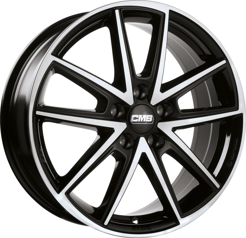 CMS C30 DIAMOND BLACK GLOSS 7.5x18 5/114.3 ET49 CB67.2