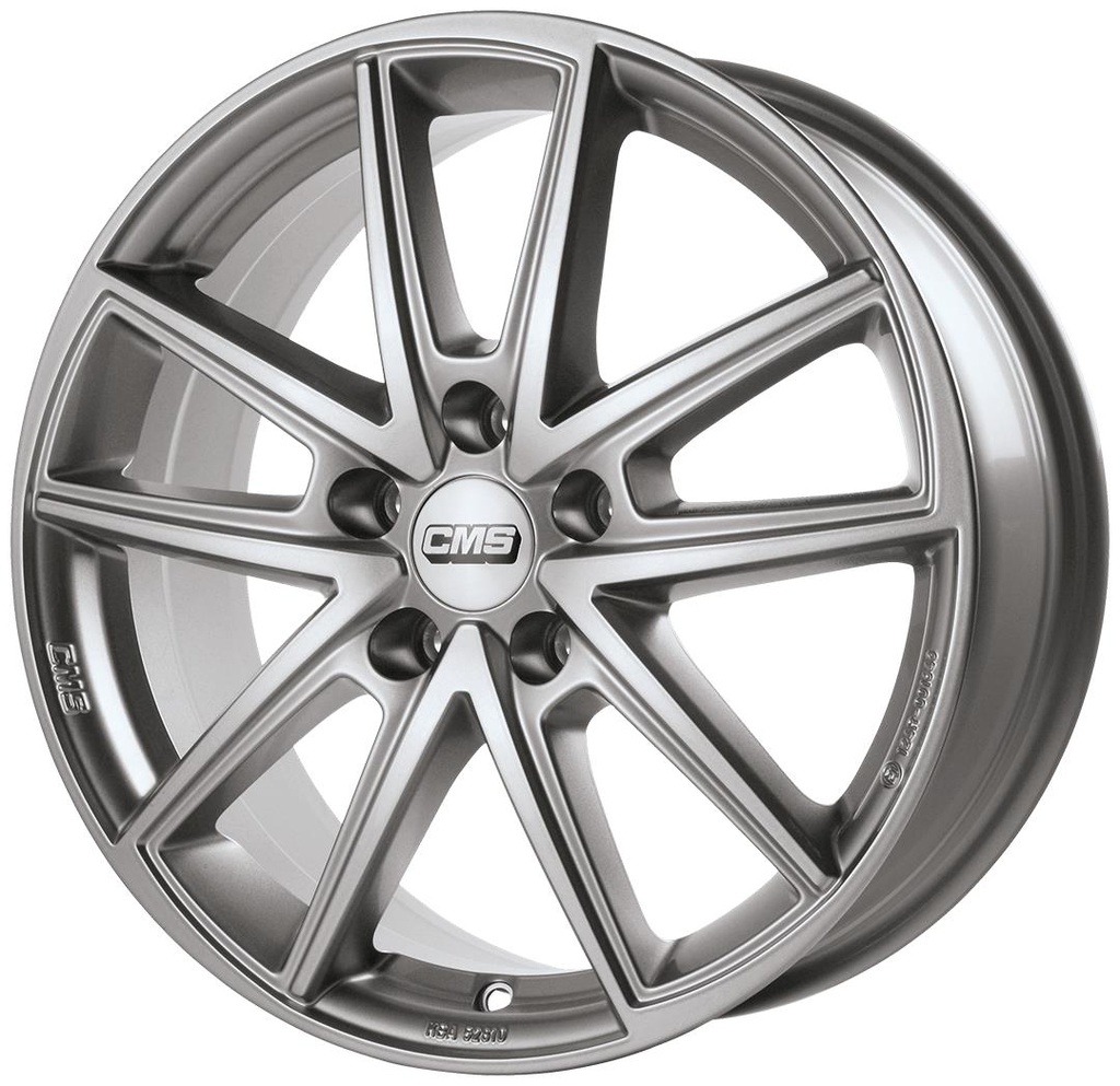 CMS C30 RACING SILVER 8x18 5/112 ET45 CB57.1