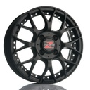 BARZETTA PICCOLO MATTBLACK MOPOAUTOIHIN TARJOUS!! 4.5x15 4/114.3 ET10 CB84.1