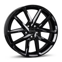 BORBET N BLACK GLOSSY 7.5x18 5/112 ET50 CB57.1