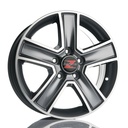 BARZETTA TRASPORTARE TITANIUM PAKETTIAUTOIHIN 6.5x16 5/114.3 ET45 CB66.1