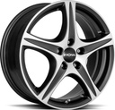 RONAL R56 MATT BLACK FRONT CUT 6.5x16 5/112 ET40 CB76