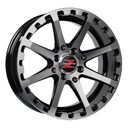 BARZETTA ATV BLACK POLISHED 7x16 4/115 ET10 CB89.1