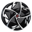 BARZETTA ELETTRICO BLACK POLISHED 8x19 5/114.3 ET35 CB64.1