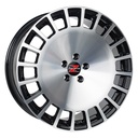 BARZETTA GLORIOSO BLACK POLISHED 8.5x20 5/108 ET40 CB63.4