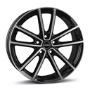 BORBET W BLACK POLISHED GLOSSY 7x17 5/108 ET45 CB63.4