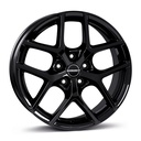 BORBET Y BLACK GLOSSY 8x19 5/114.3 ET45 CB72.6