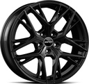 GMP LUNICA GLOSSY BLACK 9.5x20 5/114.3 ET45 CB64.1