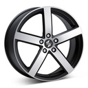 ETA BETA EROS M.BLK/POL 6.5x16 5/112 ET46 CB57.1