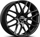 GMP BERGHEM GLOSSY BLACK 8.5x20 5/112 ET37 CB66.6