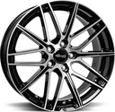 BROCK B34 BLACK FULL POLISH 8x18 5/112 ET45 CB66.6