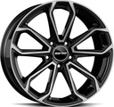 GMP FURIOSA BLACK DIAM 9x22 5/130 ET27 CB66.5