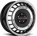 RONAL R50 AERO BLACK FRONT CUT 7.5x16 5/112 ET50 CB76