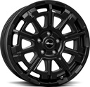 BROCK B45 SATIN BLACK MATT 8x20 5/120 ET43 CB65.1
