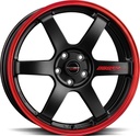 BORBET DB8GT2 BLACK MATT RIM RED 8.5x19 5/114.3 ET40 CB72.5