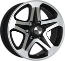 ACC AVENGER SATIN BLACK / MACHINED FACE 8x16 6/139.7 ET0 CB110.1