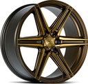 VOSSEN HF6.2 TINTED MATT BRONZE 9.5x22 6/139.7 ET20 CB106.1