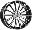 ELIT WHEELS EW02 BLACK / POLISHED 7.5x17 5/112 ET35 CB66.5