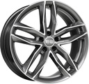 ELIT WHEELS EW04 PALLADIUM / POLISHED 7.5x17 5/112 ET35 CB66.5