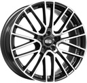 ELIT WHEELS EW08 BLACK / POLISHED 10x20 5/112 ET50 CB66.5