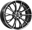 ELIT WHEELS EW10 BLACK / POLISHED 8x18 5/112 ET45 CB66.6