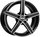 ELIT WHEELS EW12 BLACK / POLISHED 5.5x14 4/98 ET30 CB58.1