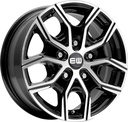 ELIT WHEELS EW20 BLACK / POLISHED 8x18 6/114.3 ET45 CB66.1