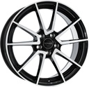 ROMAC AIR GLOSS BLACK / POLISHED FACE 8.5x19 5/114.3 ET42 CB73.1