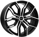 ROMAC CATALINA GLOSS BLACK / POLISHED 9.5x22 5/120 ET40 CB72.6