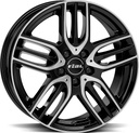 RIAL M14 DIAM BLACK POL 7.5x18 5/112 ET53 CB66.5