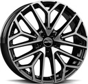 GMP MATERIA BLACK DIAMOND 10x21 5/130 ET35 CB66.5