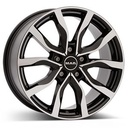 MAK HIGHLANDS BLACK MIRROR 8.5x20 5/120 ET40 CB72.6