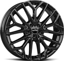 GMP MATERIA GLOSSY BLACK 8.5x20 5/120 ET59 CB63.4