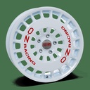 OZ RR40 RACE WHITE 8.5x18 5/100 ET45 CB68.1
