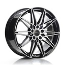 AVUS AC-MB5 BLACK POLISHED 8x18 5/112 ET45 CB66.7