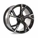 AVUS AF20 BLACK POLISHED 9x21 5/112 ET37 CB66.6