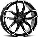 RIAL LUCCA DIAMOND BLACK POL 6.5x16 4/108 ET20 CB65.1