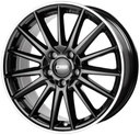 CMS C23 DIAMOND RIM BLACK GLOSS 8x18 5/112 ET43 CB66.5