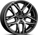 GMP LUNICA MATT ANTHRACITE DIAMOND 8.5x20 5/112 ET35 CB66.6