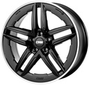 CMS C29-AERO DIAMOND RIM BLACK GLOSS 8.5x19 5/108 ET45 CB63.4